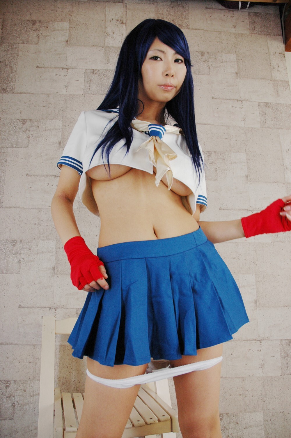 [Cosplay] Ikkitousen Big Boobs Kanu Unchou PART 4